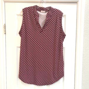 Sleeveless Summer Blouse